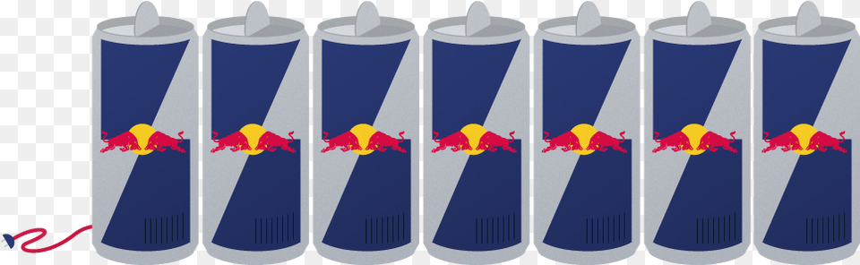 Red Bull Can Cartoon, Cylinder Png