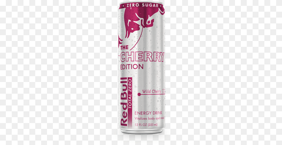 Red Bull Cherry Edition Can Us Closed Red Bull Zero Flavors, Tin Free Transparent Png