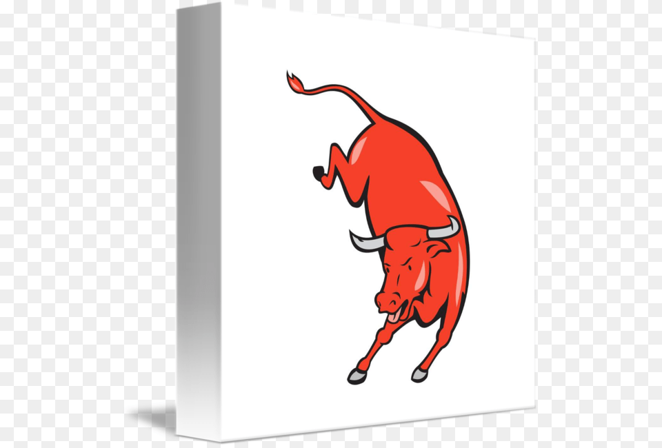 Red Bull Clipart Longhorn, Animal, Cattle, Cow, Livestock Png Image