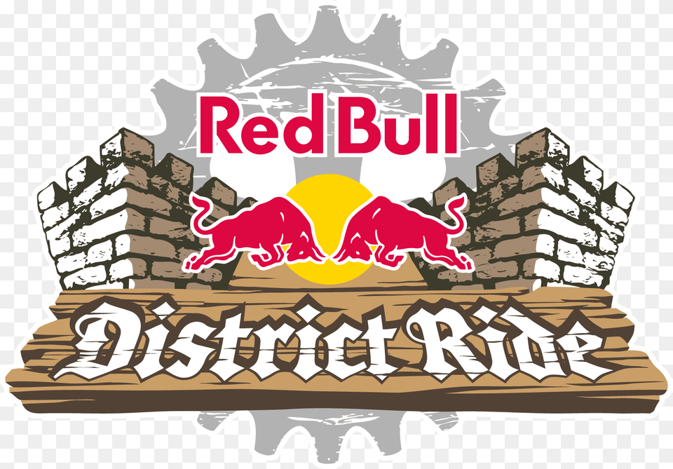 Red Bull District Ride Logo, Brick, Animal, Bear, Mammal Free Png