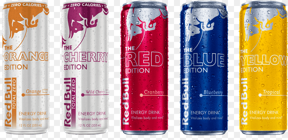 Red Bull Editions Shine In Iri New Red Bull New Products, Can, Tin, Alcohol, Beer Free Png