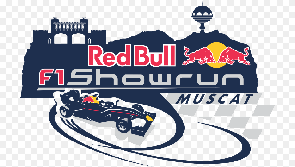 Red Bull F1 Showrun Oman Circuito De Red Bull, Car, Car Wash, Transportation, Vehicle Png