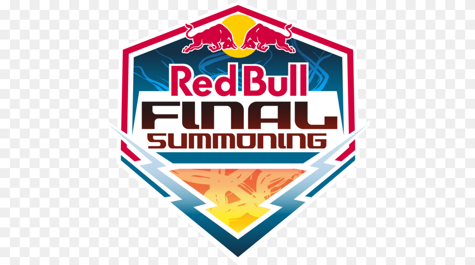 Red Bull Final Summoning, Logo, Advertisement, Poster, Badge Free Transparent Png