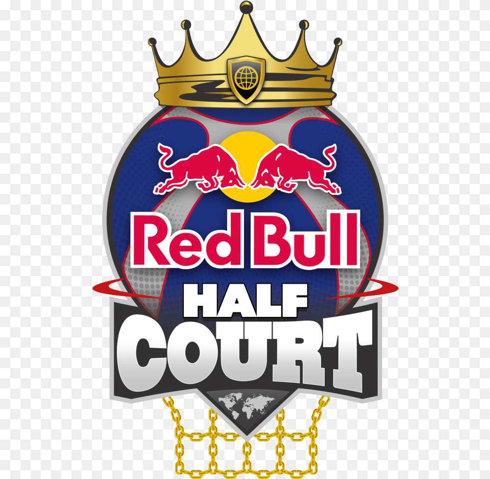 Red Bull Half Court 3x3 Basketball Challenge Language, Badge, Logo, Symbol Free Png Download