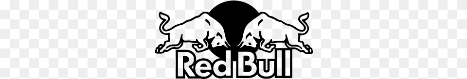 Red Bull Logo Black And White Red Bull Logo Drawing, Gray Free Transparent Png