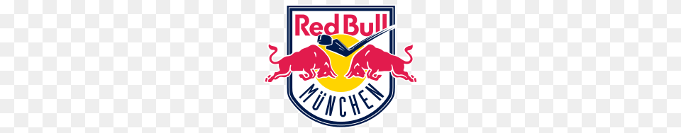 Red Bull Munich Logo, Emblem, Symbol, Food, Ketchup Free Png Download