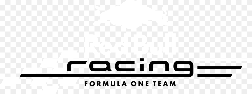 Red Bull Racing Formula One Team Logo Black And White Red Bull Racing, Stencil Png Image