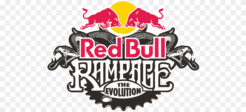Red Bull Rampage Red Bull Rampage Logo, Sticker, Advertisement, Dynamite, Weapon Png