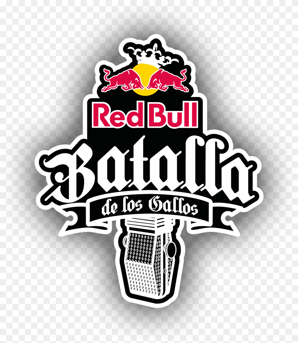 Red Bull Red Bull Batalla De Los Gallos 2017 Logo, Sticker Free Png