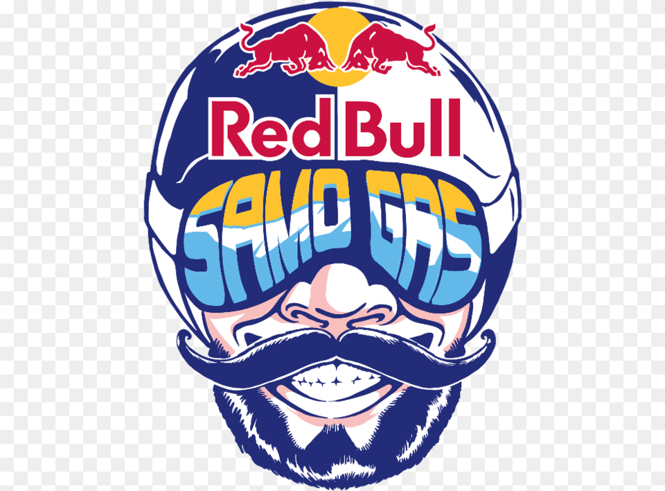 Red Bull Samo Gas Red Bull Air Race Android, Sticker, Face, Head, Person Free Transparent Png