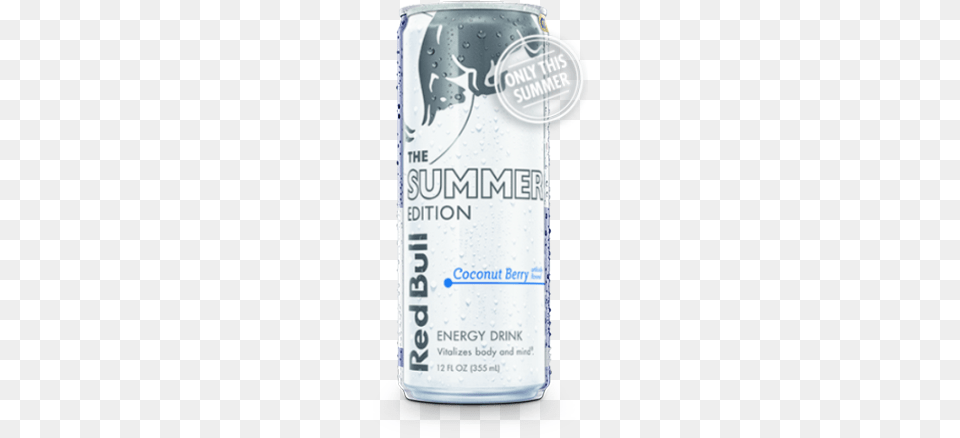 Red Bull Summer Edition Coconut Berry Red Bull, Alcohol, Beer, Beverage, Can Free Png