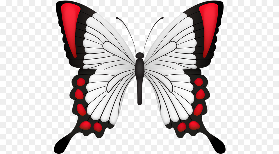 Red Butterfly Deco Clipart Image Papilio, Chandelier, Lamp, Animal, Insect Free Png
