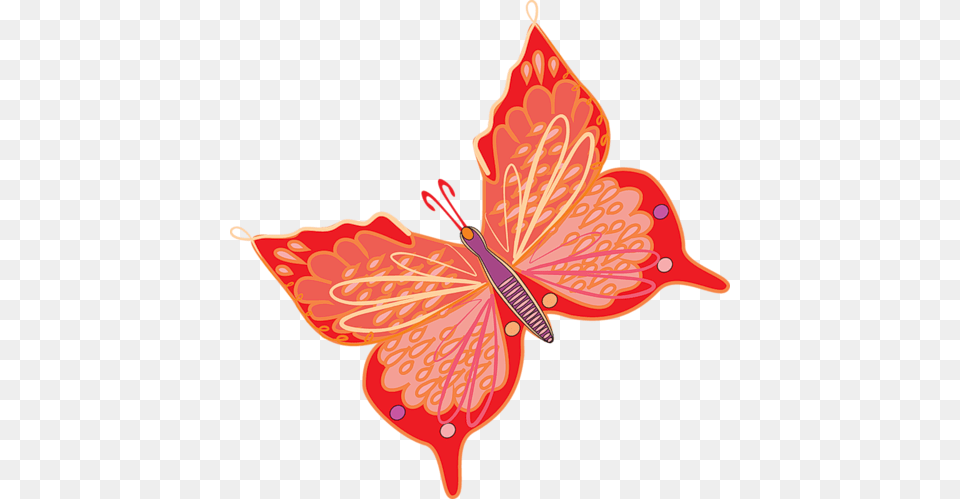 Red Butterfly Ramki Dlya Vinetok, Anther, Flower, Plant, Petal Png