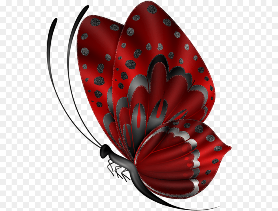 Red Butterflybeautiful 2 Clip Art Red Butterfly, Plant, Petal, Flower, Formal Wear Free Png Download