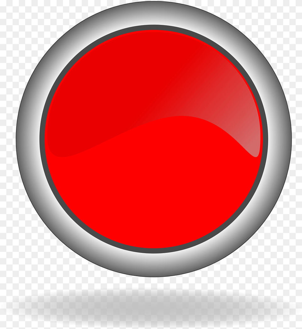 Red Button Icon Pixabay Circle, Sphere, Disk, Symbol Png Image