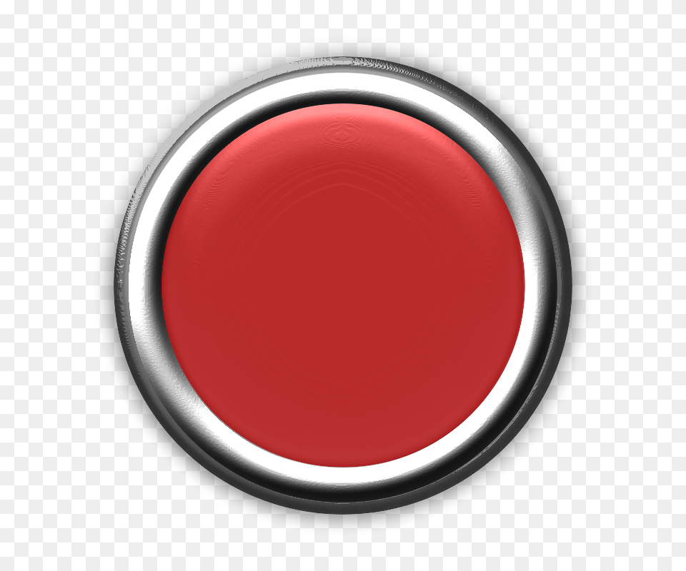 Red Button Is Turned Off Vector, Plate Free Png Download
