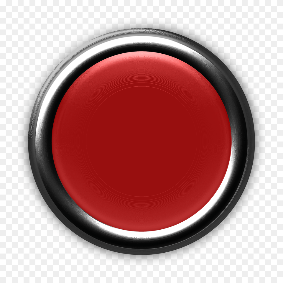 Red Button With Internal Light Turned Off Icons Free Transparent Png