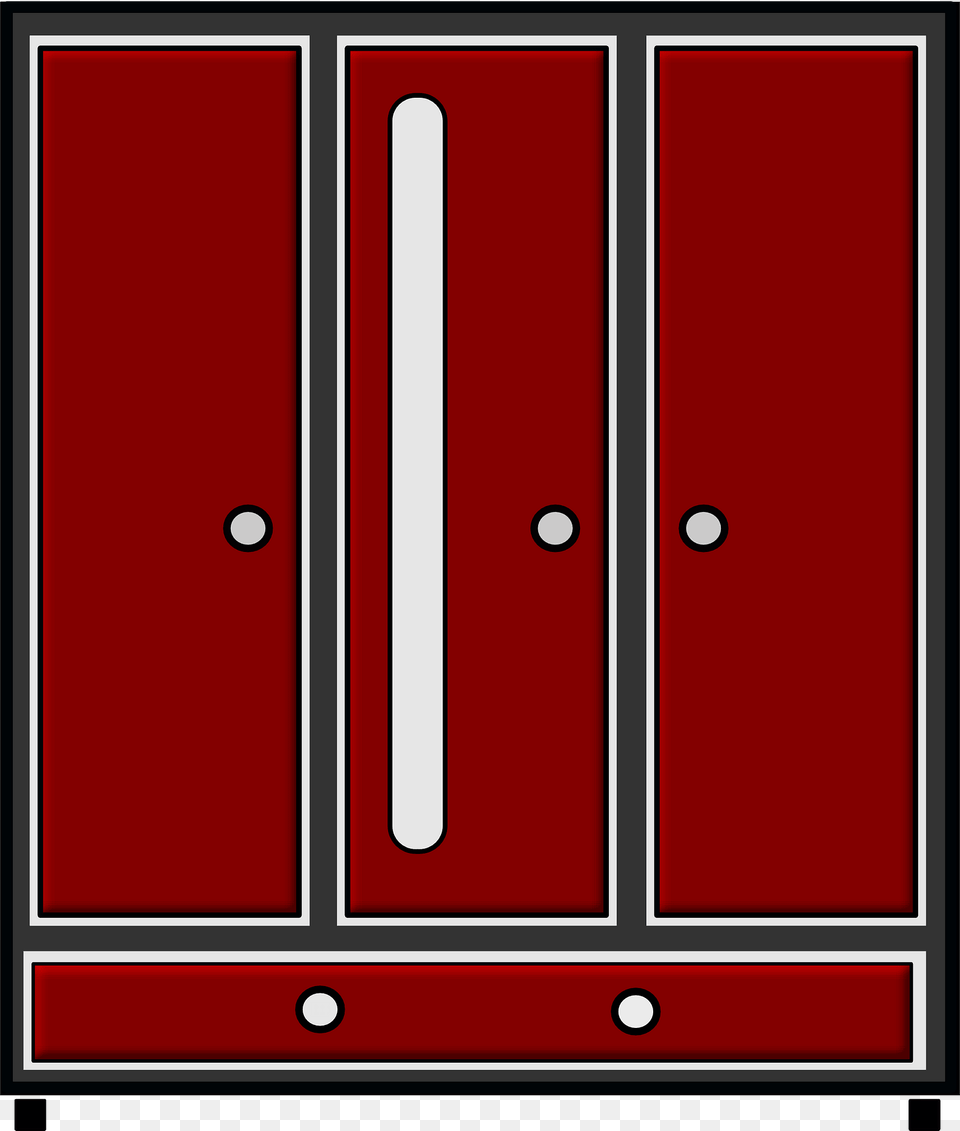 Red Cabinet Clipart, Closet, Cupboard, Furniture, Scoreboard Png