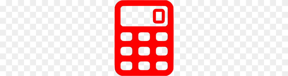 Red Calculator Icon, Logo, Maroon Free Transparent Png