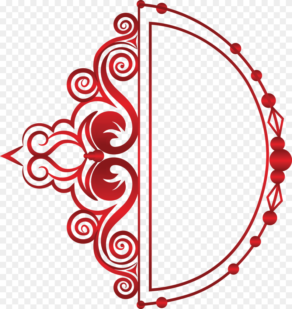 Red Calligraphy 49 Circle, Dynamite, Weapon, Art, Floral Design Png