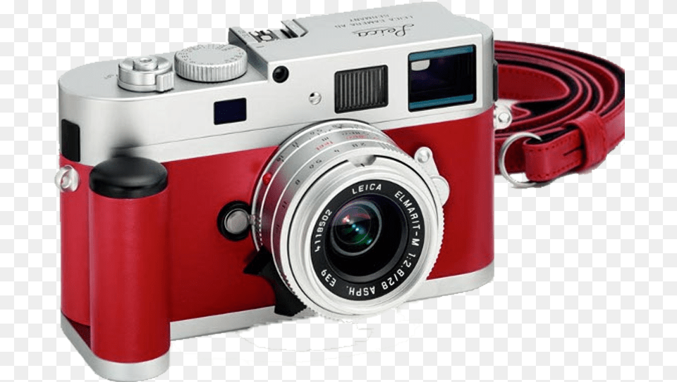 Red Camera Limited Edition Hermes Leica M9 Camera, Digital Camera, Electronics Png