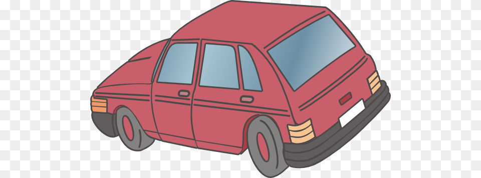 Red Car Hatchback Clip Art Vector, Vehicle, Transportation, Sedan, Alloy Wheel Free Transparent Png