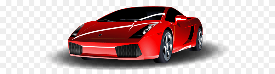 Red Car Muscle Car Car Coloring Pages, Vehicle, Coupe, Transportation, Sports Car Free Png Download