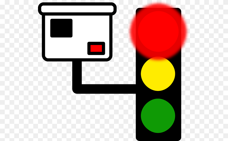 Red Car Police Cartoon Traffic Light Camera Cartoon Traffic Light On Red, Traffic Light, Gas Pump, Machine, Pump Free Png