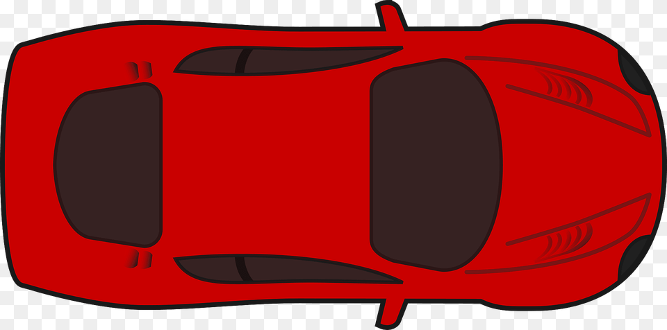 Red Car Top View Clipart, Bag, Backpack, Clothing, Lifejacket Free Transparent Png