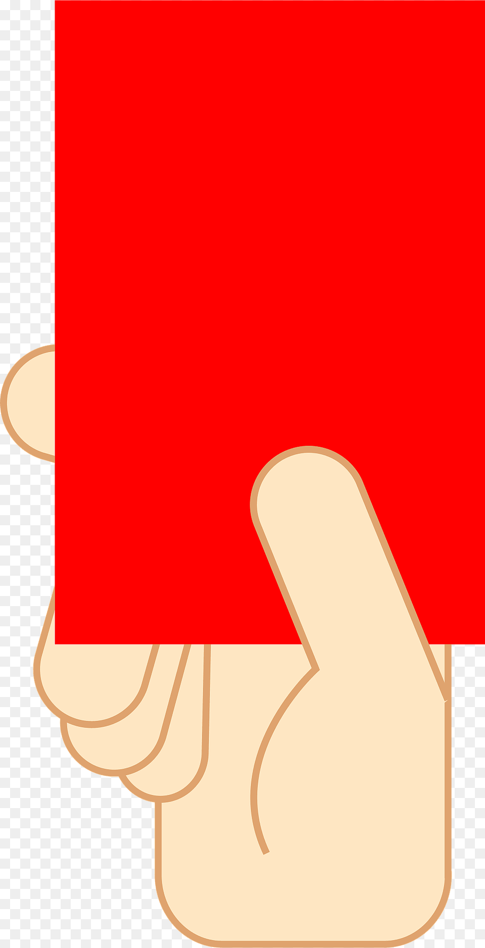 Red Card Clipart, Body Part, Hand, Person, Finger Png