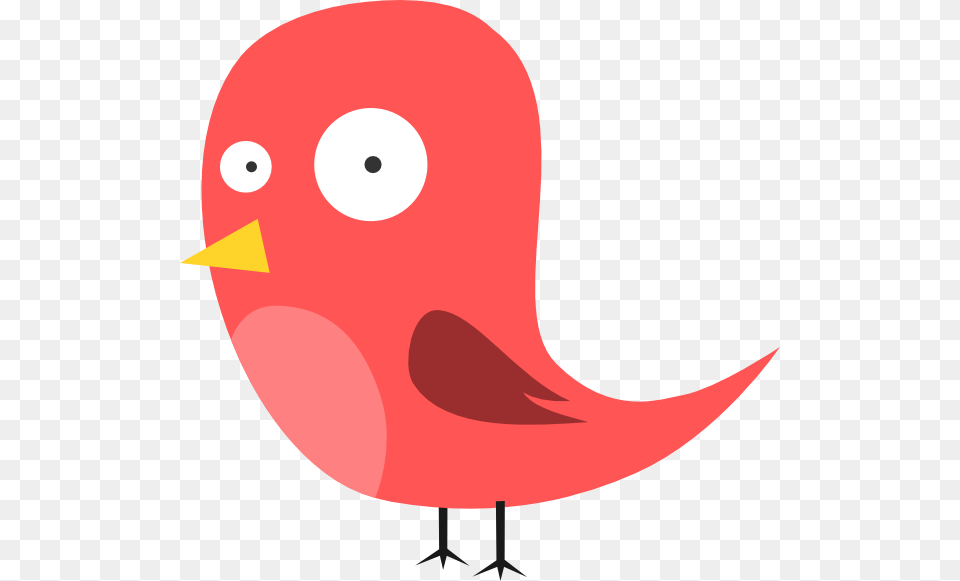 Red Cartoon Bird, Animal, Beak, Fish, Sea Life Free Transparent Png
