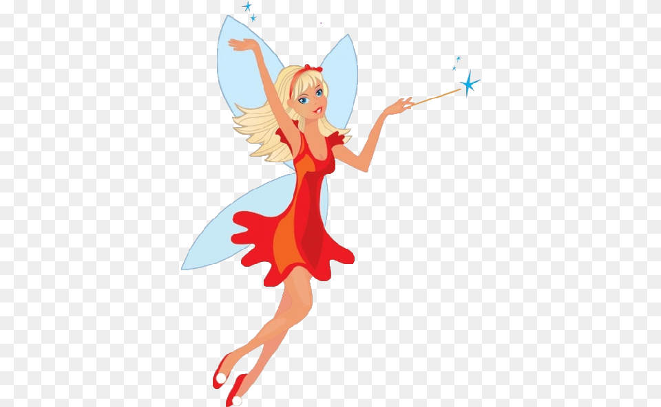 Red Cartoon Fairy, Adult, Female, Person, Woman Free Transparent Png
