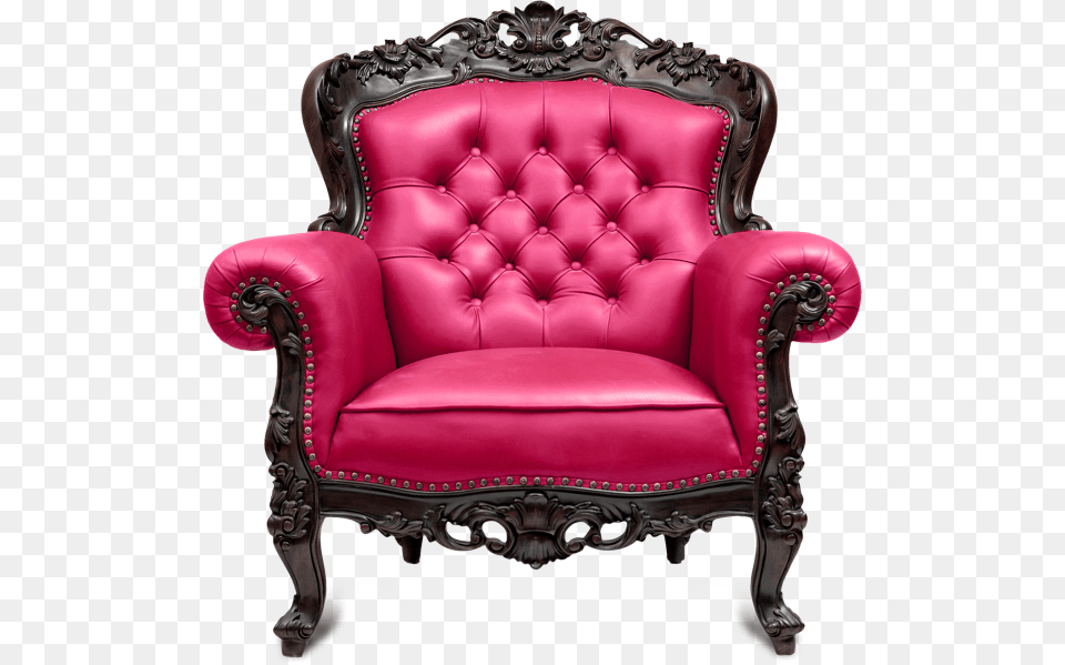 Red Chair, Furniture, Armchair Free Transparent Png