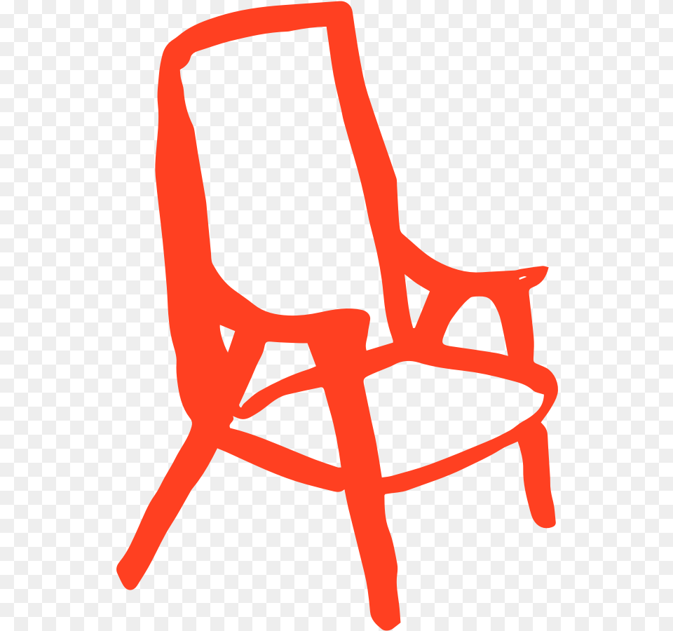 Red Chair, Furniture, Armchair, Person Free Png Download