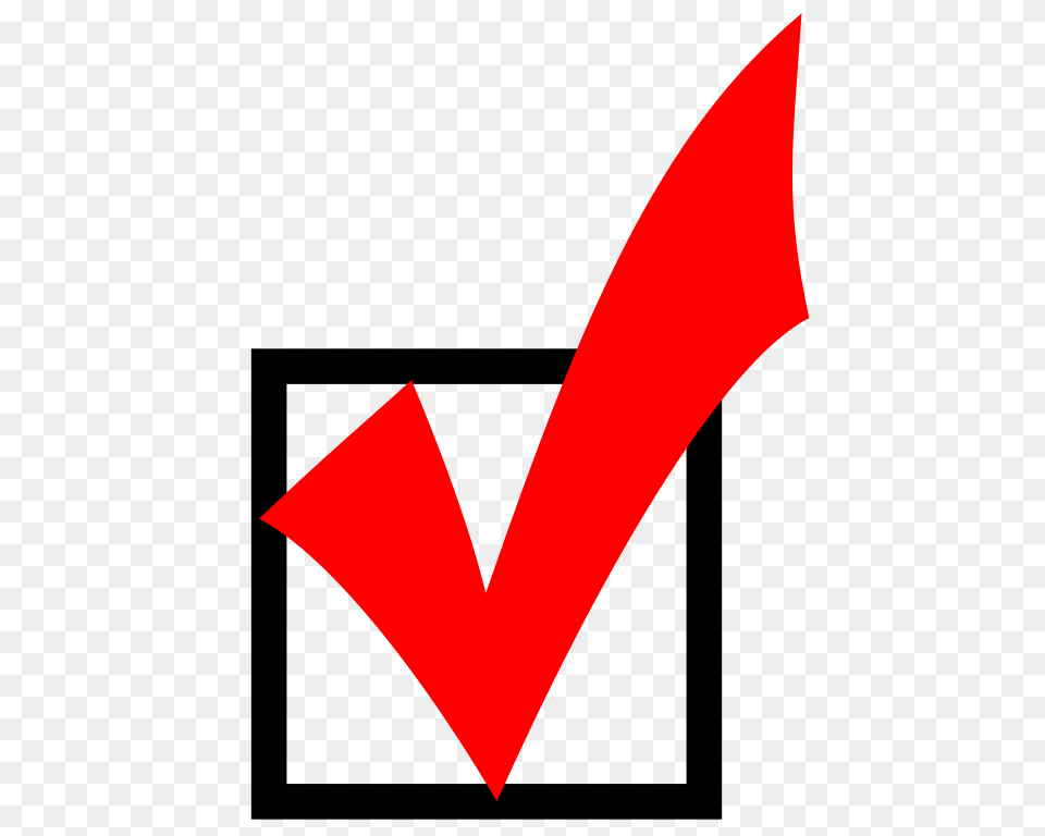 Red Checkmark, Logo Free Transparent Png