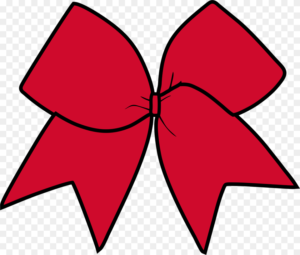 Red Cheer Bow Clipart, Accessories, Tie, Formal Wear, Plant Png Image
