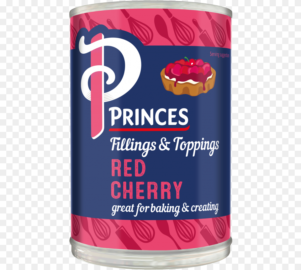 Red Cherry Fruit Filling Princess Red Cherry Fruit Filling, Can, Tin, Aluminium Free Png Download