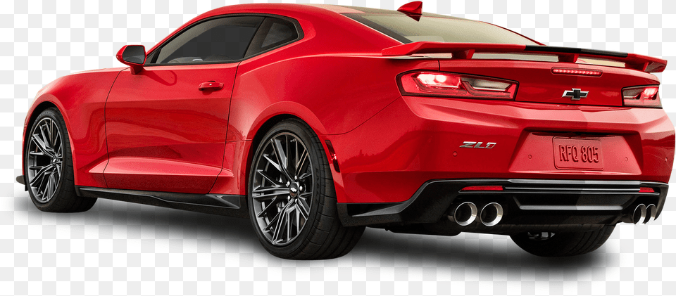 Red Chevrolet Camaro Zl1 Back Side Car 2017 Camaro Zl1, Coupe, Sports Car, Transportation, Vehicle Png Image