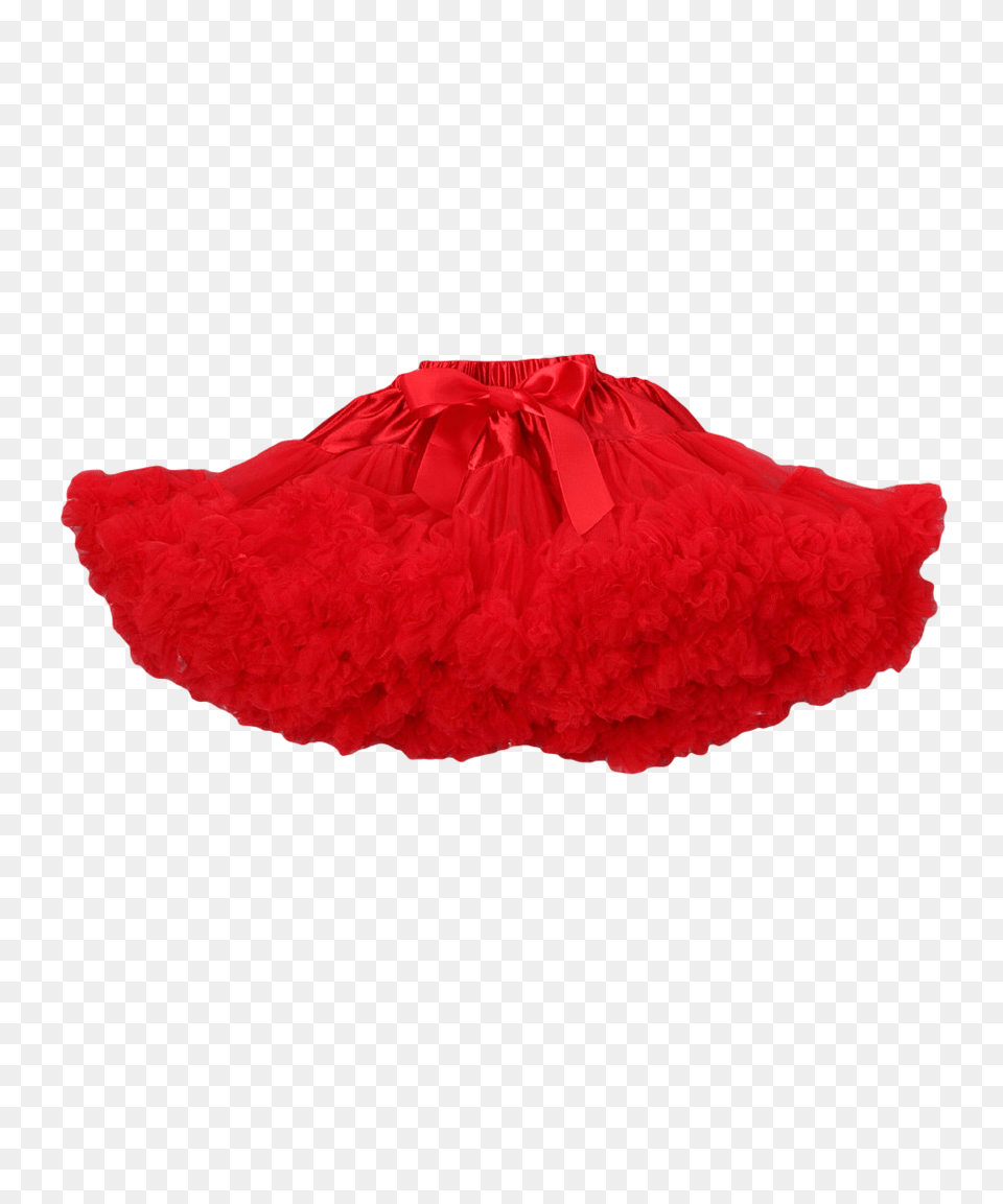 Red Chiffon Pettiskirt Tutu Royal Gem Clothing, Skirt, Cushion, Home Decor, Formal Wear Free Png