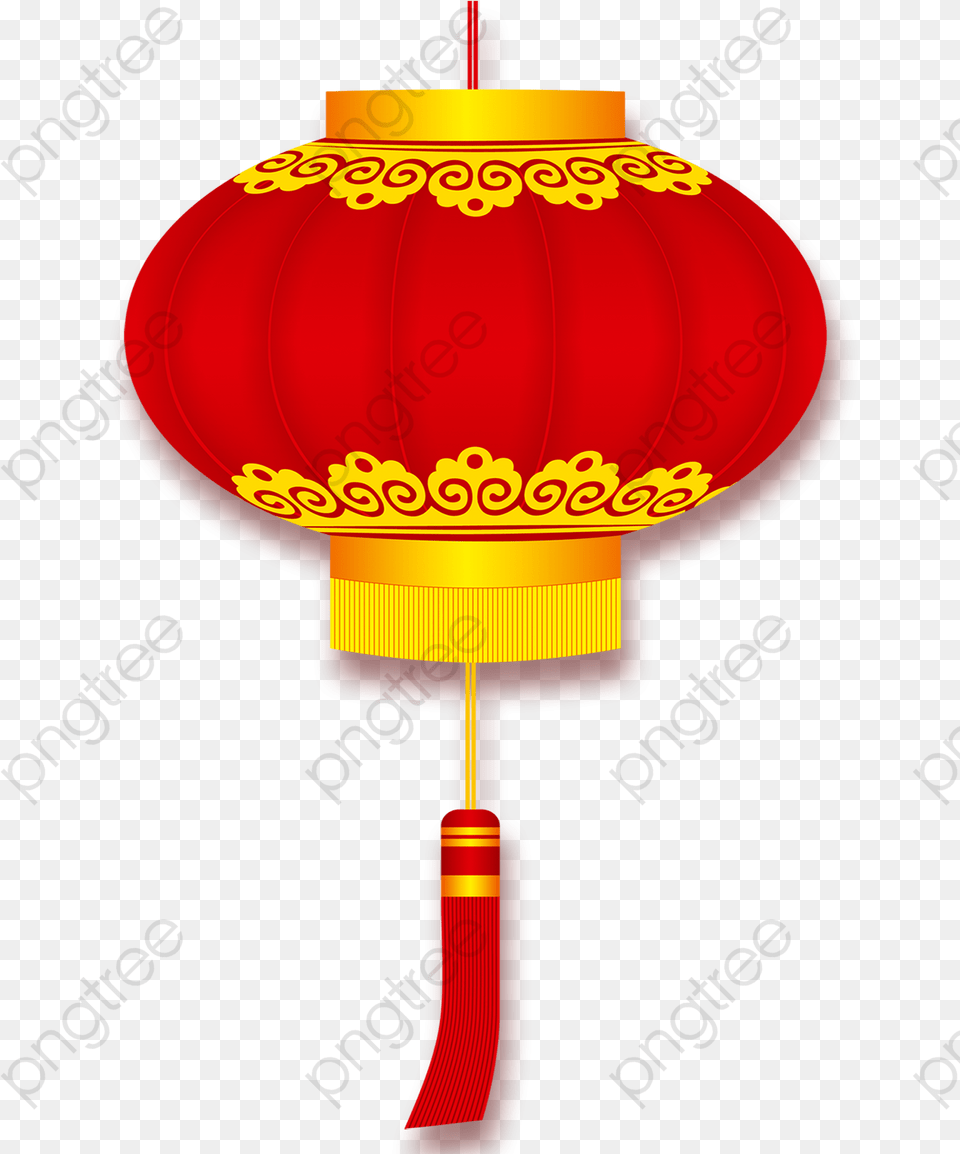 Red Chinese Clipart Style Chinese Lanterns Clip Art, Lamp, Lantern, Lampshade Png Image