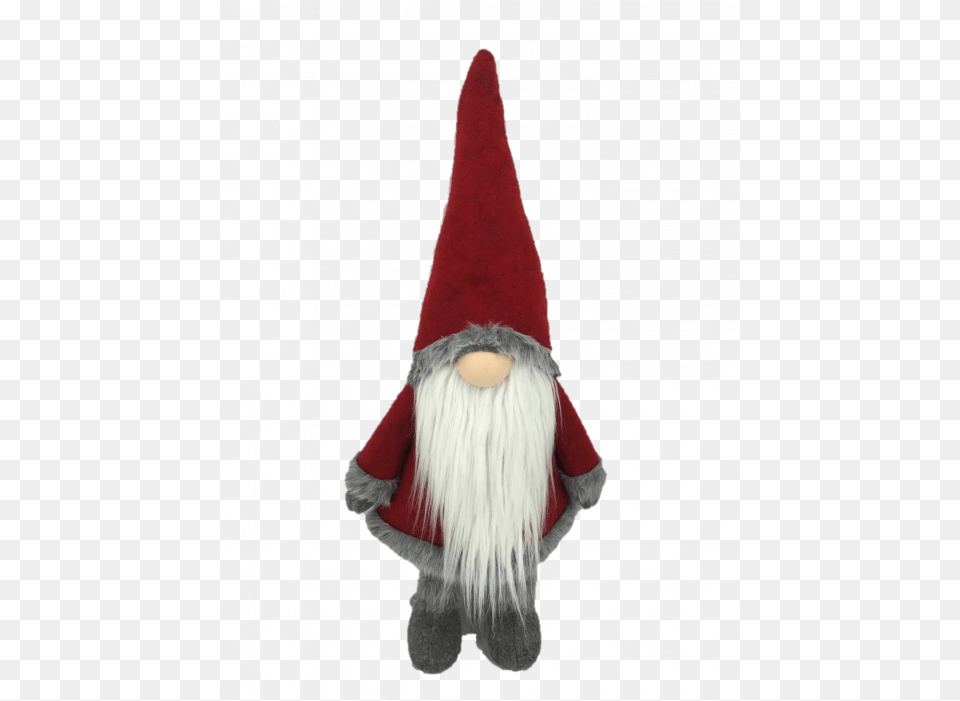 Red Christmas Gnome On Spring Christmas Day, Clothing, Hat, Plush, Toy Png