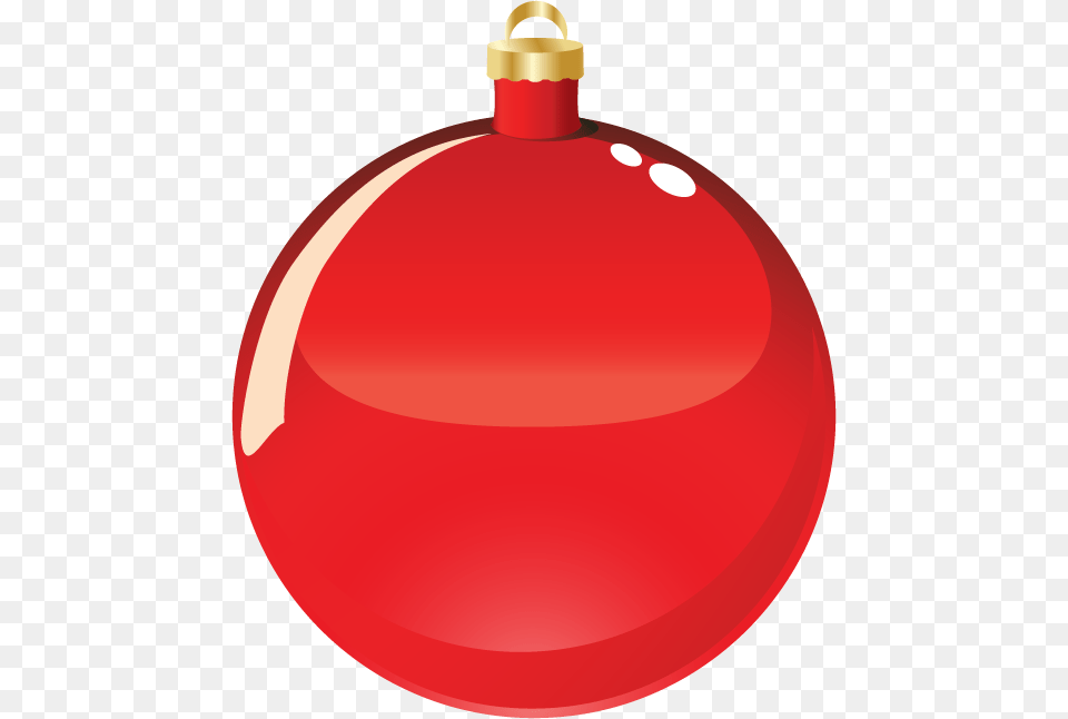 Red Christmas Ornament Clipart, Accessories Png