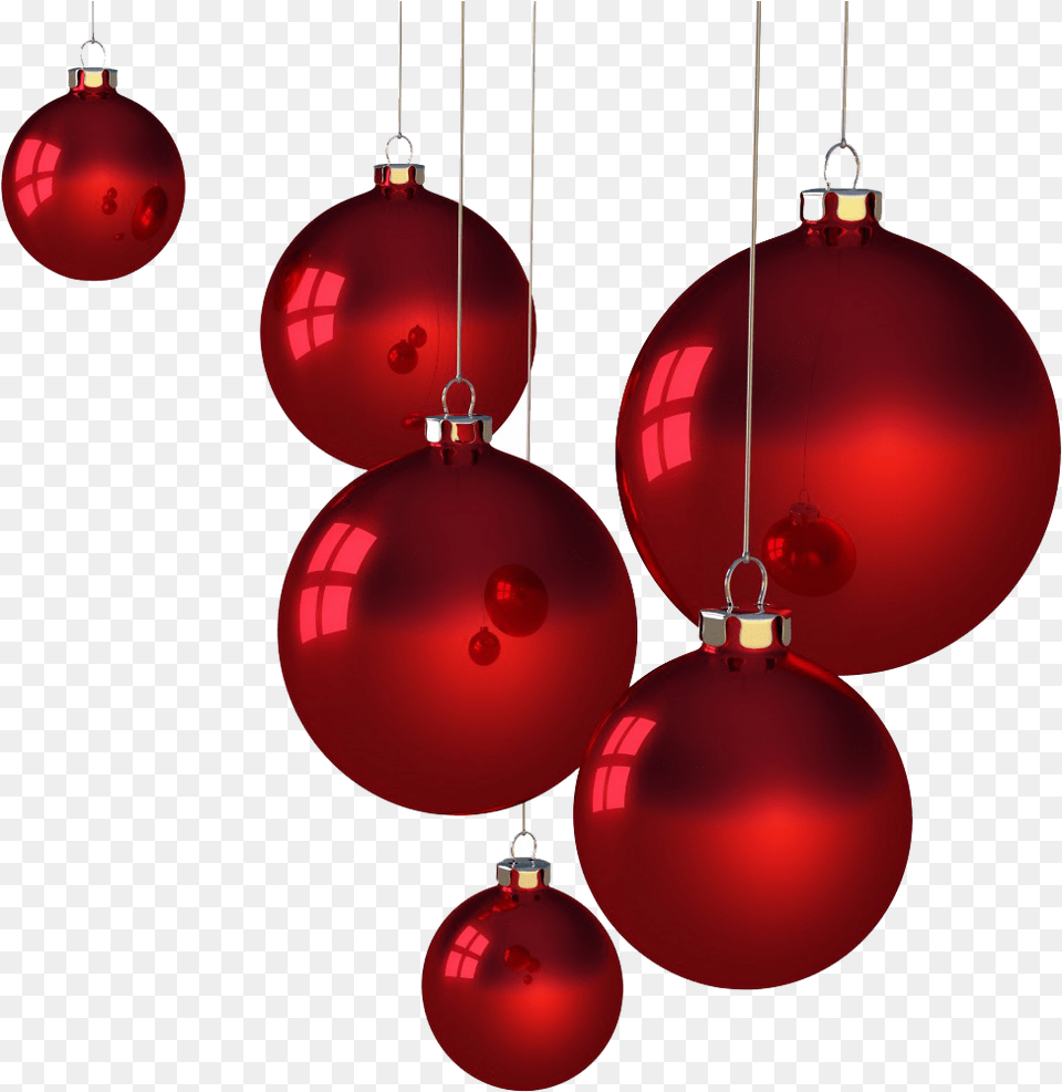 Red Christmas Ornaments Santa Claus Christmas Baubles Transparent Background, Accessories, Lighting, Earring, Jewelry Png Image