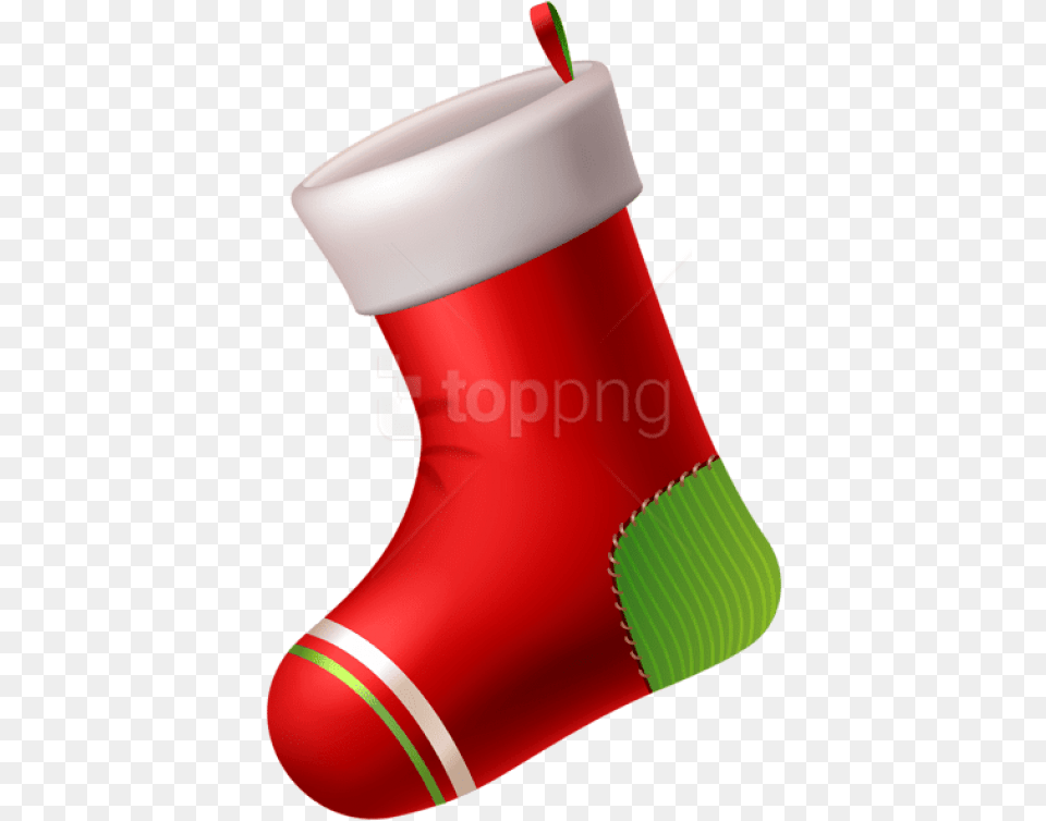 Red Christmas Stocking Transparent Background Christmas Stocking Clipart, Hosiery, Clothing, Gift, Festival Png