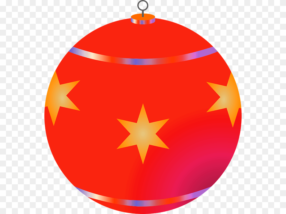 Red Christmas Tree Bauble Transparent Background Christmas Christmas Bauble Clipart Transparent Background, Egg, Food Free Png