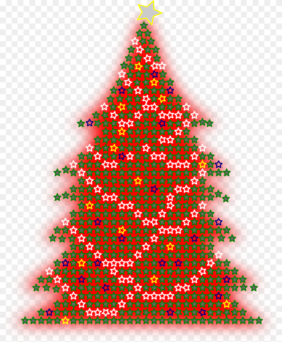 Red Christmas Tree Download Arboles De Navidad Clipart, Christmas Decorations, Festival, Christmas Tree Free Png