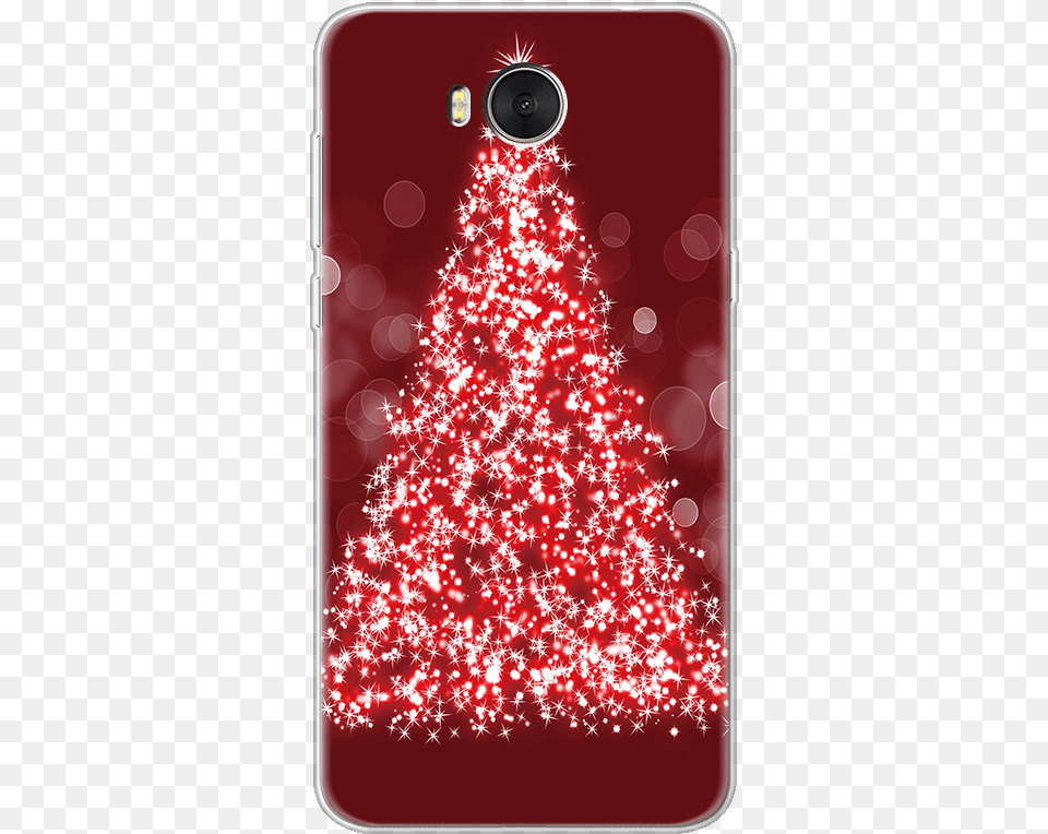 Red Christmas Tree Wallpaper Iphone, Christmas Decorations, Festival, Christmas Tree, Electronics Free Png Download