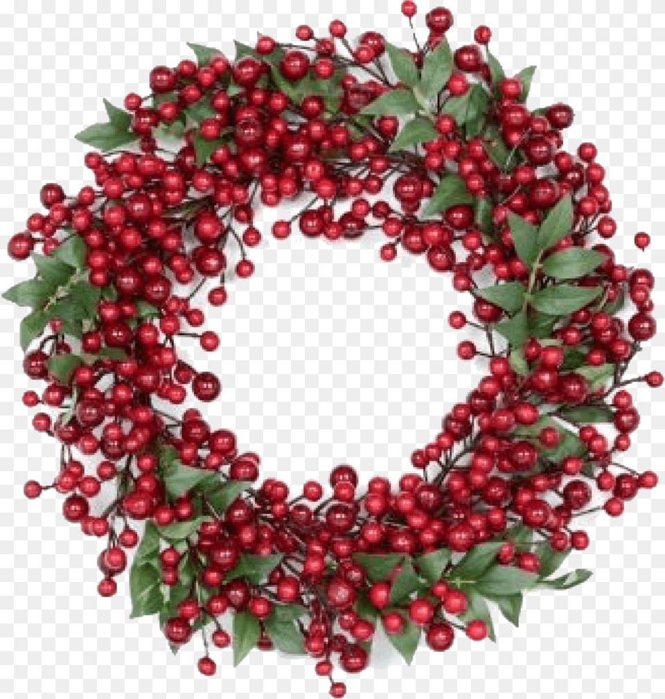 Red Christmas Wreath Red Christmas Wreath, Accessories, Jewelry, Necklace Free Transparent Png