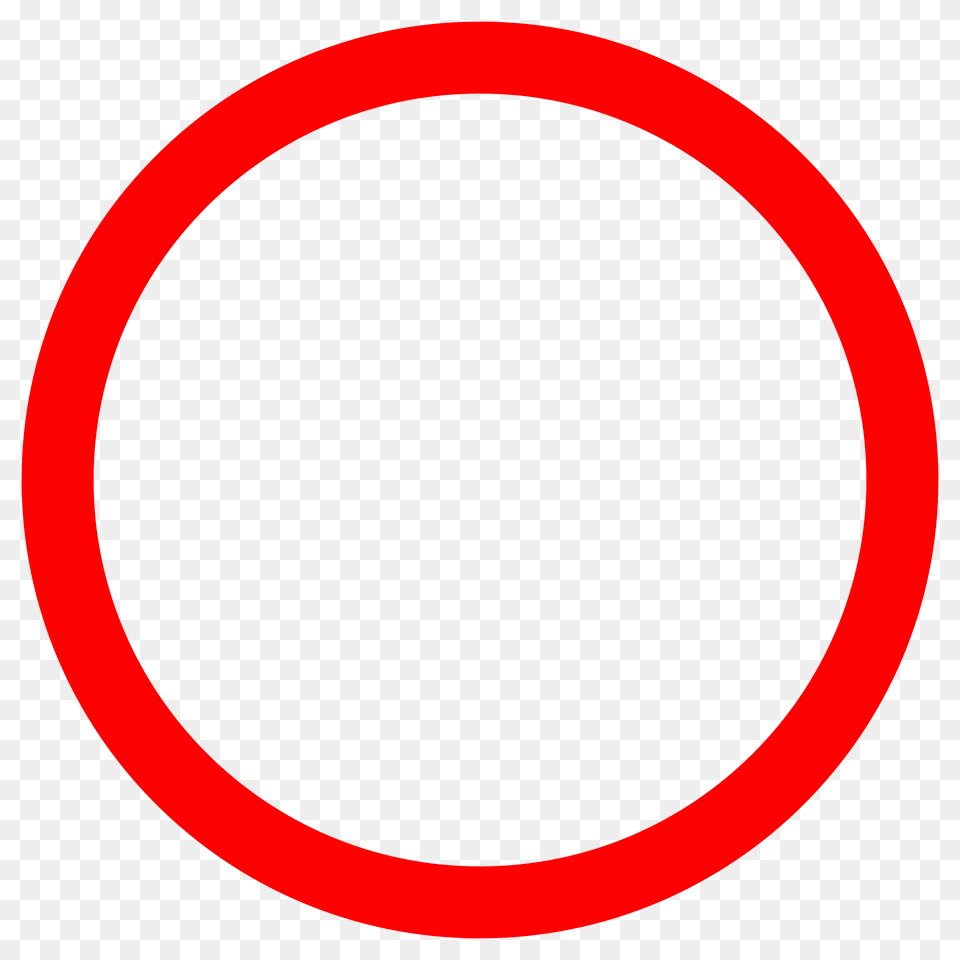 Red Circle, Sign, Symbol Png Image