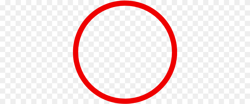 Red Circle, Oval Free Transparent Png